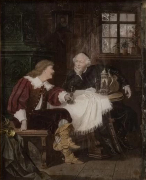 Carl Schweninger II - Scena di genere in un pub